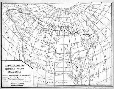 No grāmatas Kaija. Imantas pulka strēlnieku žurnāls sešos skrējienos. Izlasīto rakstu krājums, Rīgā, 1922